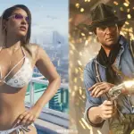 RDR 2 GTA 6 Red Dead Redemption II Grand Theft Auto VI Rockstar Games Lucia Arthur 2025