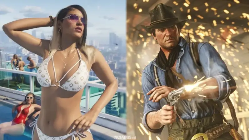 RDR 2 GTA 6 Red Dead Redemption II Grand Theft Auto VI Rockstar Games Lucia Arthur 2025