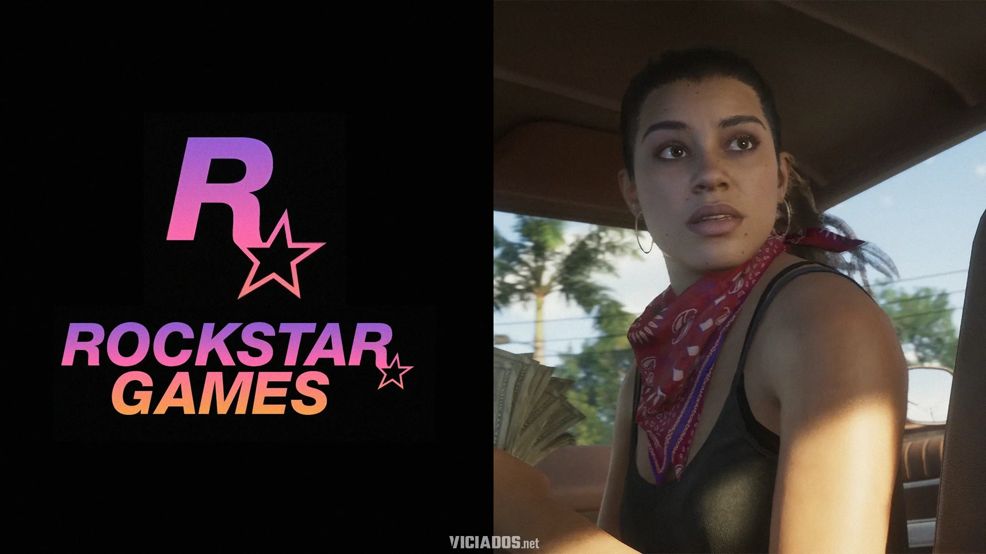 GTA 6 Grand Theft Auto VI Lucia Rockstar Games Logo 2025