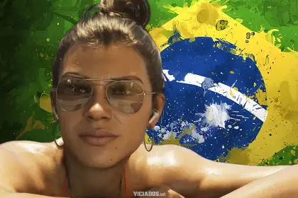 GTA 6 Grand Theft Auto VI Brasil PT BR Portugues Brazil Flag Lucia Caminos Rockstar Games 2026