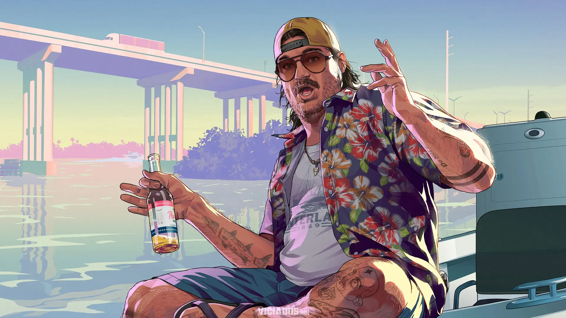 GTA 6 Grand Theft Auto VI Cal Hampton Wallpaper Rockstar Games 2026
