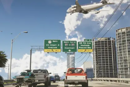 GTA 6 Grand Theft Auto VI Airplane Vice City Road 2026